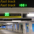 LED displays and CUR parking guidance system