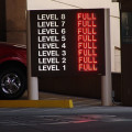 LED displays and CUR parking guidance system