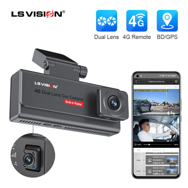 LS-VISION NUTIKAS 2-LÄÄTSEGA PARDAKAAMERA