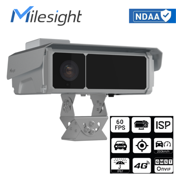 MILESIGHT 5 MP SingleVision TrafficX NUMBRITUVASTUSEGA LIIKLUSKAAMERA