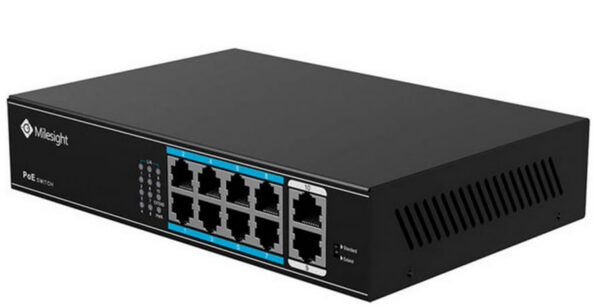 MILESIGHT 8-PORDIGA POE-SWITCH MS-S0208-EL