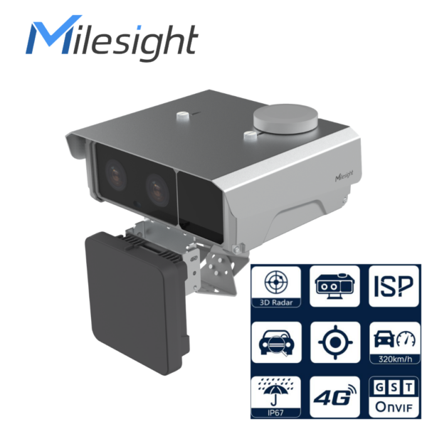 MILESIGHT 5MP DualVision TrafficX AI RADARIGA LIIKLUSJÄRELVALVEKAAMERA TS5510-GVH