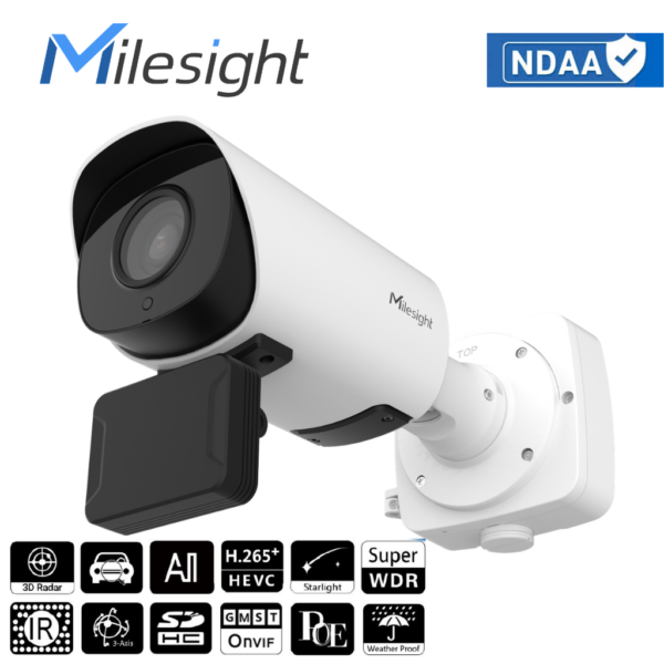 MILESIGHT 8MP AI Traffic RADAR PRO LIIKLUSKAAMERA TS8266-RFIVPG1