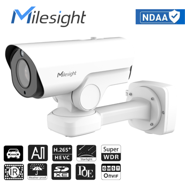 MILESIGHT 4MP AI Traffic PTZ LIIKLUSKAAMERA TS4467-X20RPE