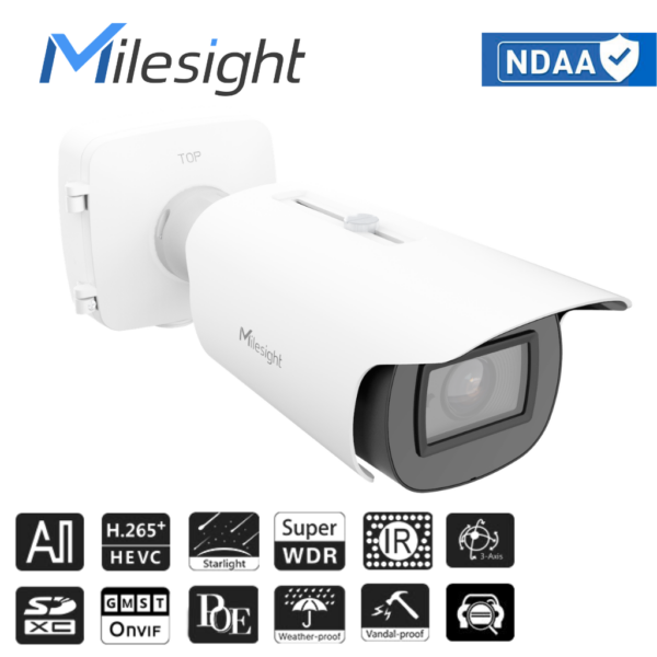 MILESIGHT PRO 4MP AI NUMBRITUVASTUSEGA TORUKAAMERA MS-C4466-RFILPG1