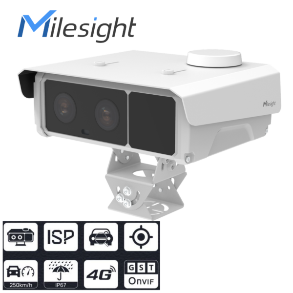 MILESIGHT 5 MP DualVision TrafficX AI NUMBRITUVASTUSEGA LIIKLUSRIKKUMISTE TUVASTUSKAAMERA TS5511-GH